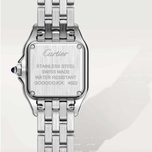 Ca rtier Panthère silver Moyen modèle