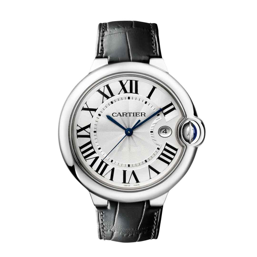 Cartier Ballon Bleu Cuir Noir 41mm