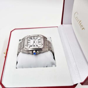 Santos De Cartier Silver