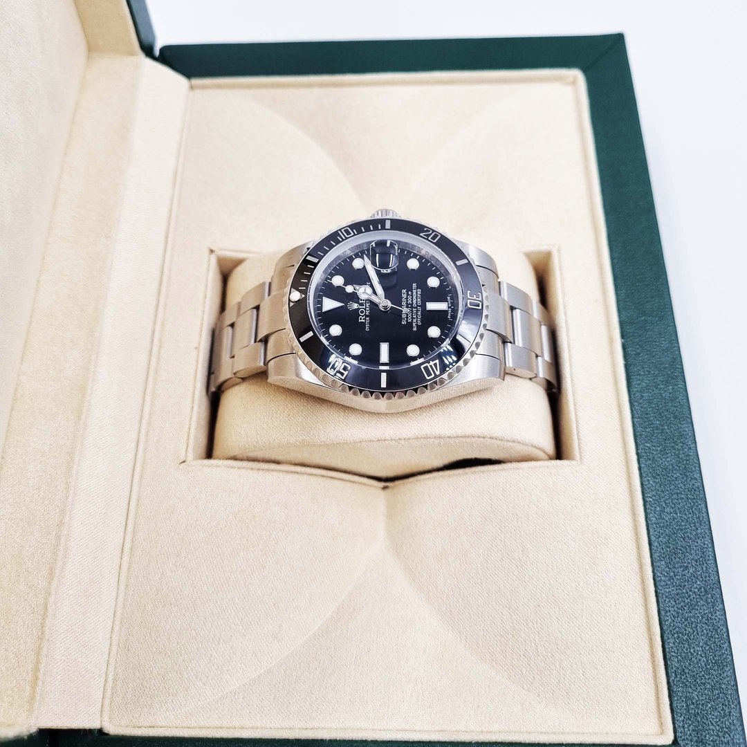 Rolex Daytona lunette Noir White dial - Image 3