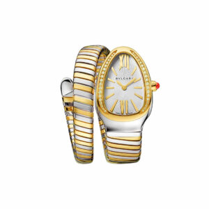 Bvlgari Serpenti Silver white sertie