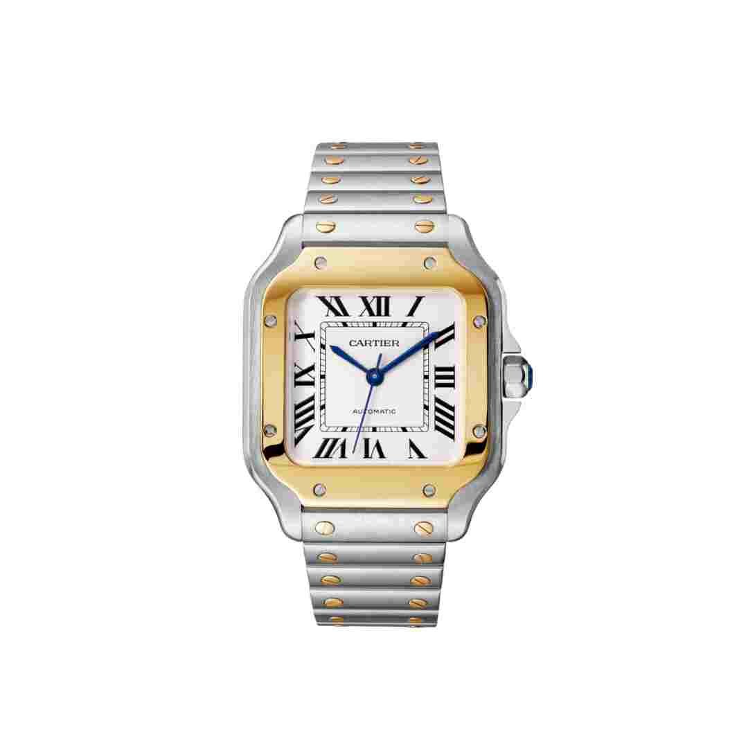 Santos De Cartier Two tone