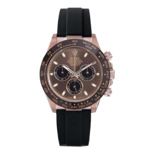 Rolex Daytona Oysterflex Everose Gold Chocolate Dial