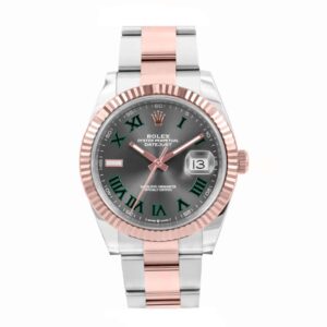 Rolex Datejust 41 Wimbledon Oyster Two-Tone Everose