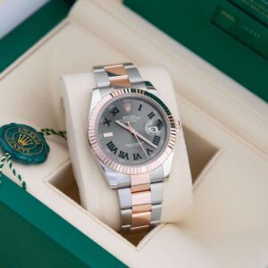 Rolex Datejust 41 Wimbledon Oyster Two-Tone Everose