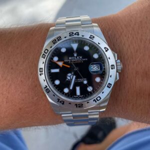 Rolex Explorer II Black Dial 42mm