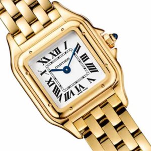 Car tier panthère gold jaune Moyen modèle