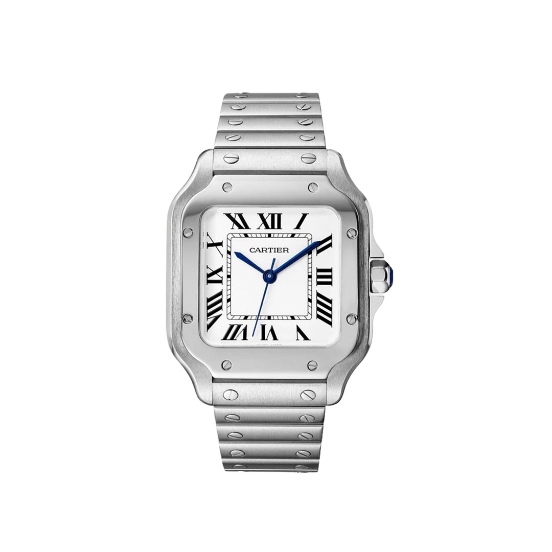 Santos De Cartier Silver